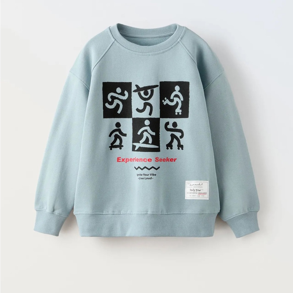 EUC！Zara kid sweatshirt